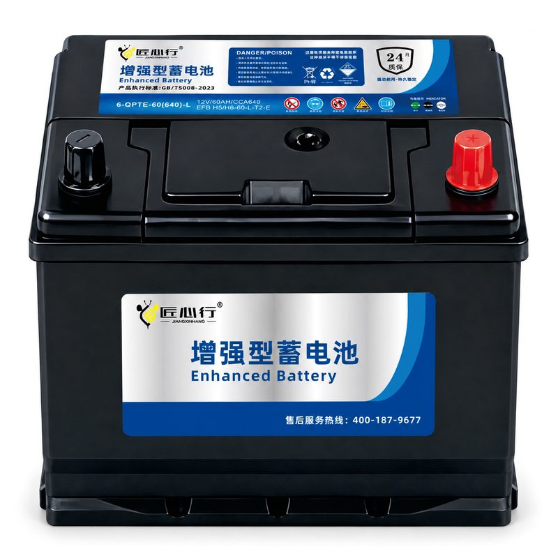匠心行 AIKENUO 增强型蓄电池白底产品图